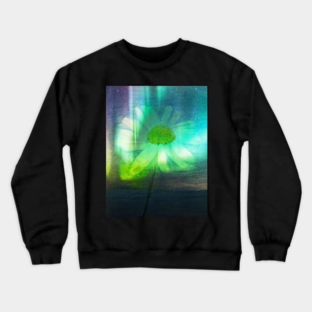 Daisy Crewneck Sweatshirt by teenamarie23art